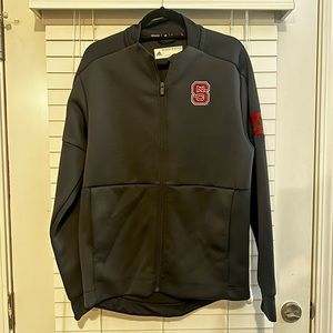 Adidas NC State Logo Zip-Up Jacket